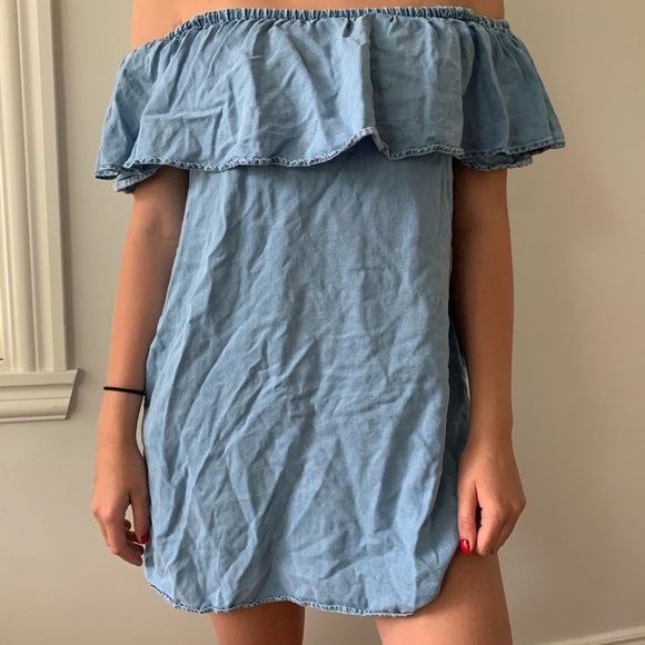 ZARA premium denim collection dress - Picture 2 of 3